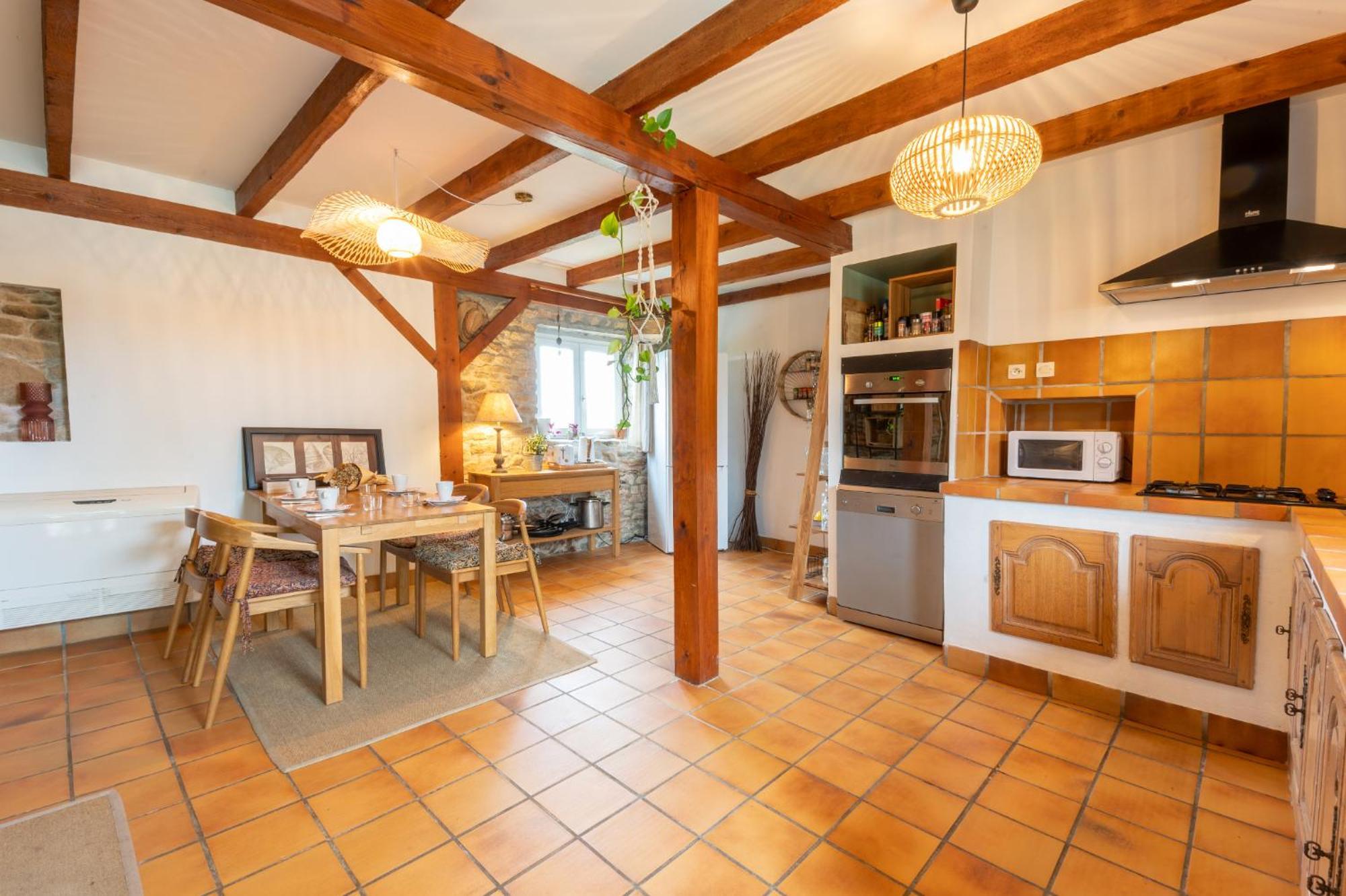 Ker Gana Sauna, Jacuzzi, Poele A Bois Plourin  Exterior photo